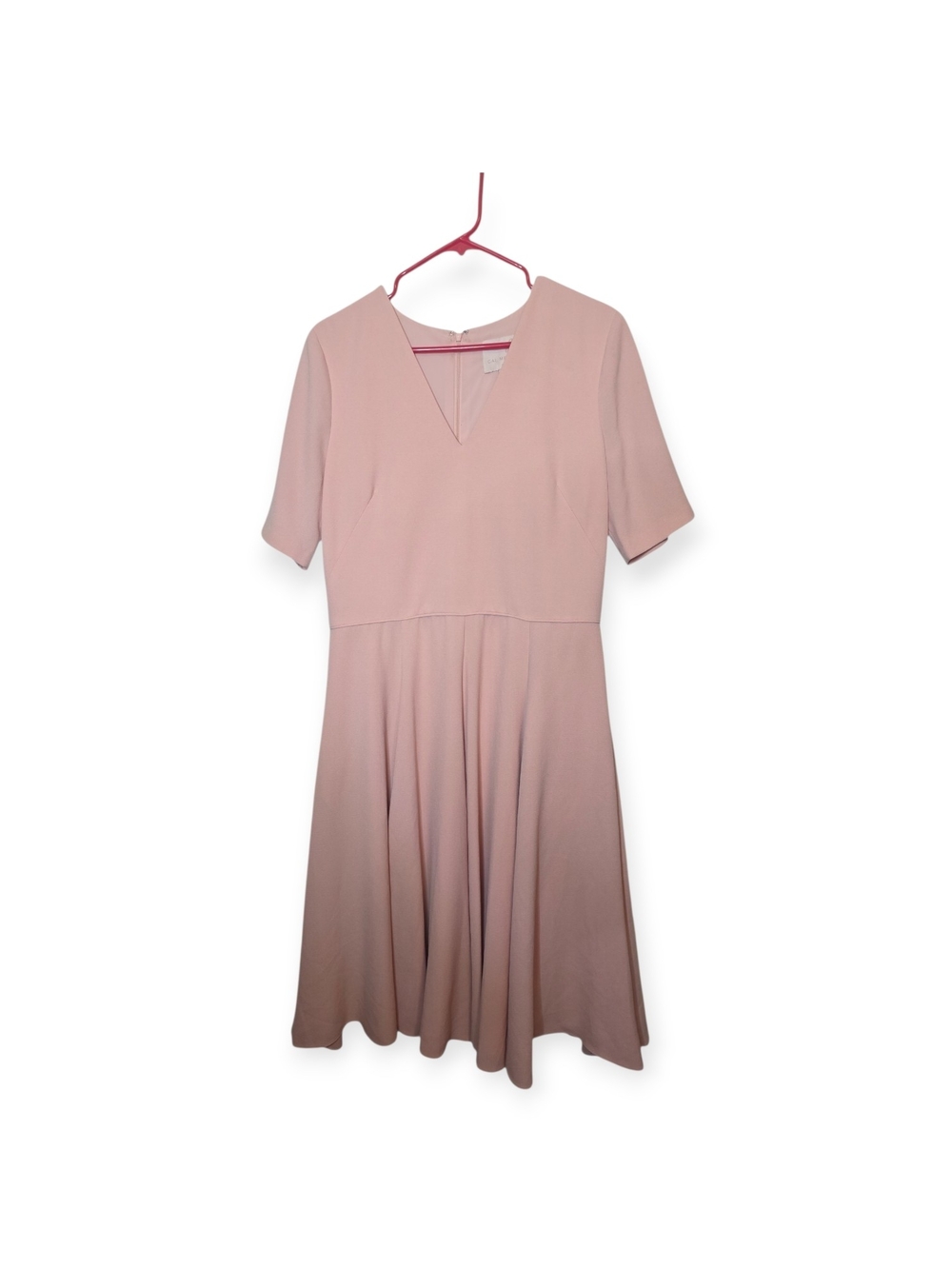 Women's Gal Meets Glam Collection Edith City Crepe Fit & Flare dress, size 14